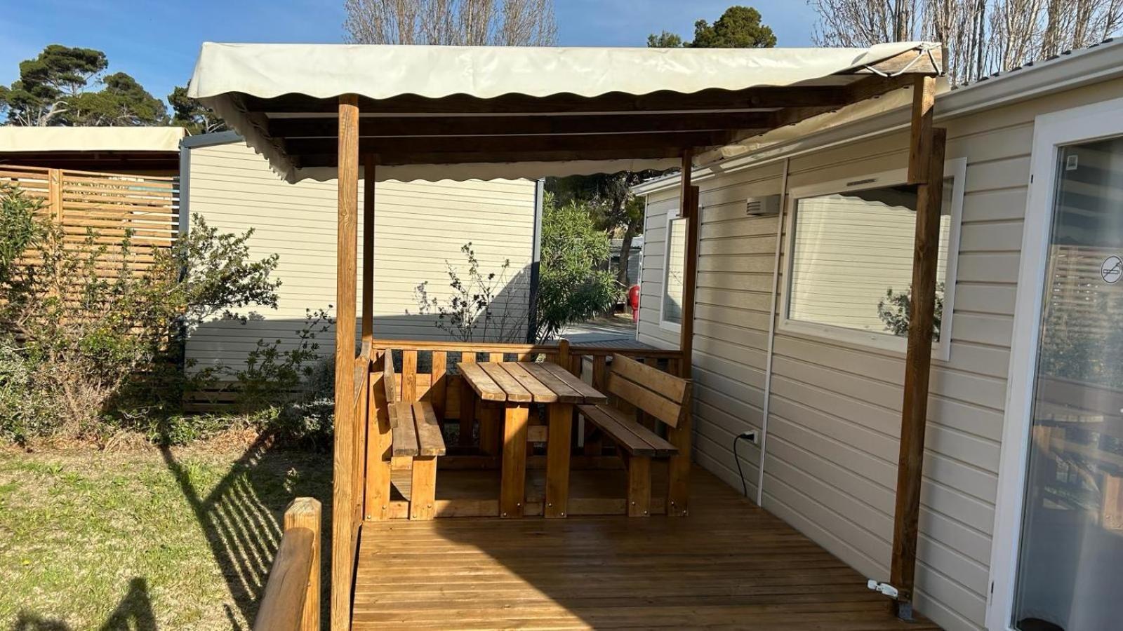 Mobil-Home - Narbonne-Plage - Clim, Tv Ngoại thất bức ảnh